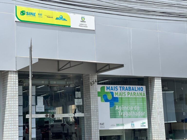 Foz tem 862 vagas de emprego abertas em 131 funções nesta terça-feira (14)