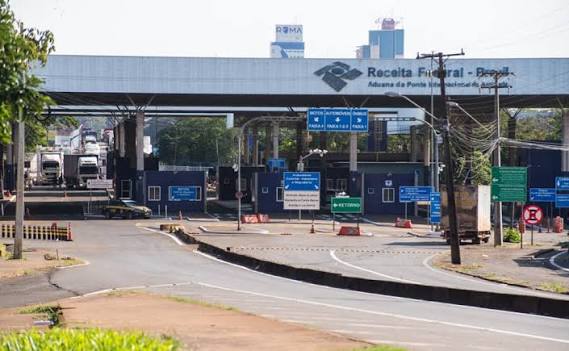 Receita Federal reorganiza corredor prioritário na Ponte da Amizade